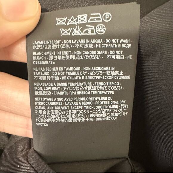 Saint Laurent Iconic Le Smoking Jacket Black w/ Silver Star Woven Jacquard FR 34 - Picture 13 of 15